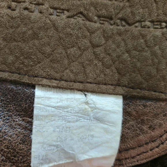 Men's Brown Leather Vest - Picture 6 of 10